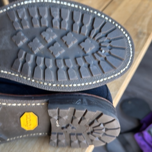 J.Crew  Kenton Navy Blue Suede Pacer Boots-sz 7.5M. Mint!! - Picture 7 of 10